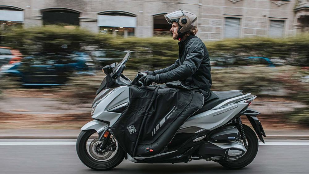 Χειμώνας στο Scooter: Νίκησε το κρύο