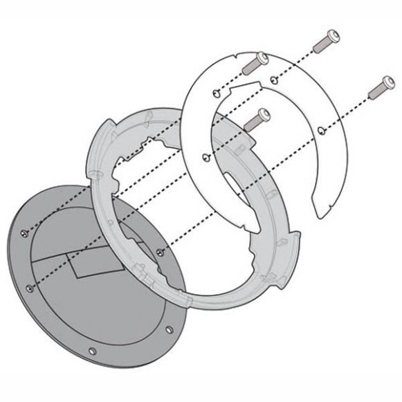 GIVI BF11 TANK LOCK FLANGE BMW / DUCATI / KTM / TRIUMPH