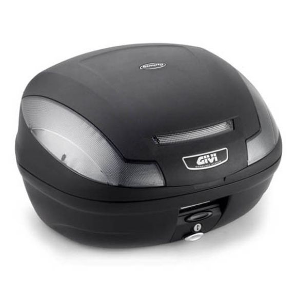 TOPCASE GIVI E470NT TECH SIMPLY III BLACK/FUME REFLECT