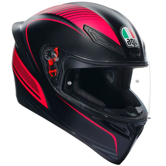 AGV K1 S MPLK FULL-FACE ΚΡΑΝΗ WARMUP BLACK/PINK