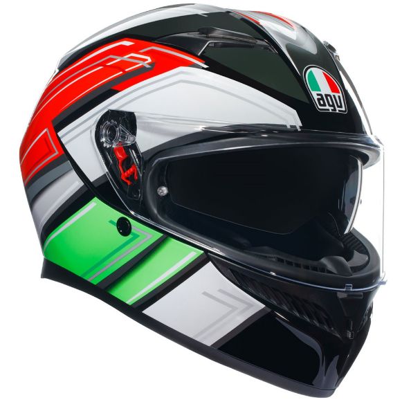 AGV K3 MPLK FULL-FACE ΚΡΑΝΗ WING BLACK/ITALY