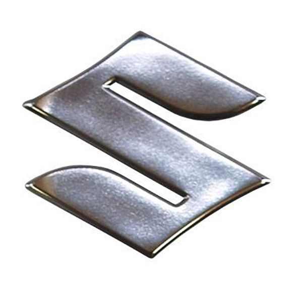 SUZUKI 3D LOGO BLACK STICKER