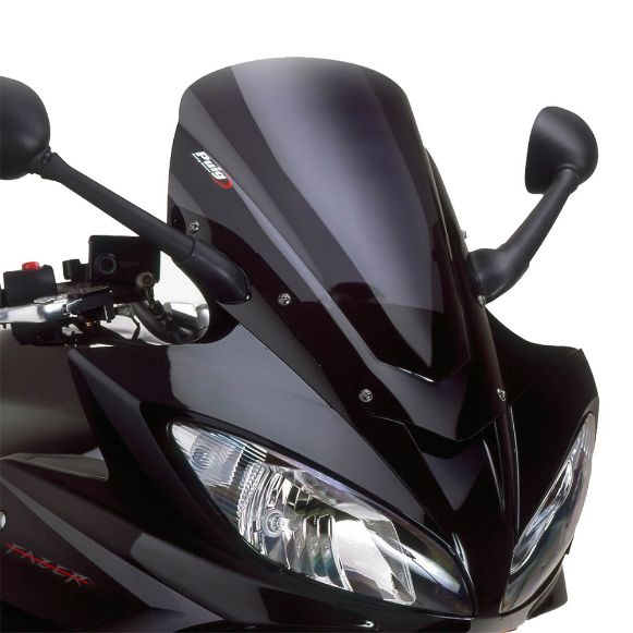 PUIG 4061F DARK FUME WINDSCREEN FOR YAMAHA FZ1 FAZER 2006-