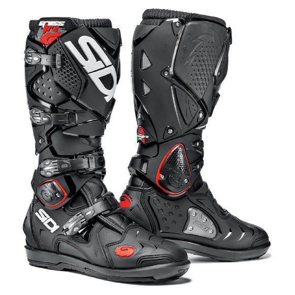 SIDI CROSSFIRE 2 SRS BLACK BOOTS MX