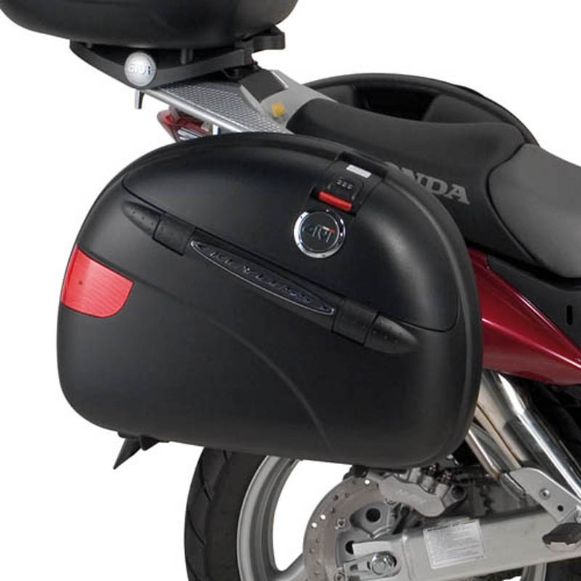 GIVI PL177  BLACK ΒΑΣΕΙΣ ΓΙΑ ΠΛΑΙΝΕΣ ΒΑΛΙΤΣΕΣ ΓΙΑ HONDA VARADERO XLV-1000 2007-2012 MK3