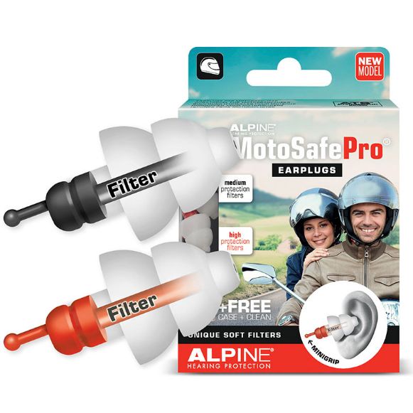 ALPINE EAR PLUGS MOTOSAFE® PRO EAR PLUGS SET