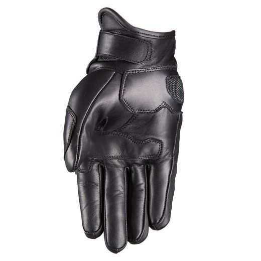 NORDCODE GT-CARBON BLACK RETRO GLOVES SUMMER LEATHER