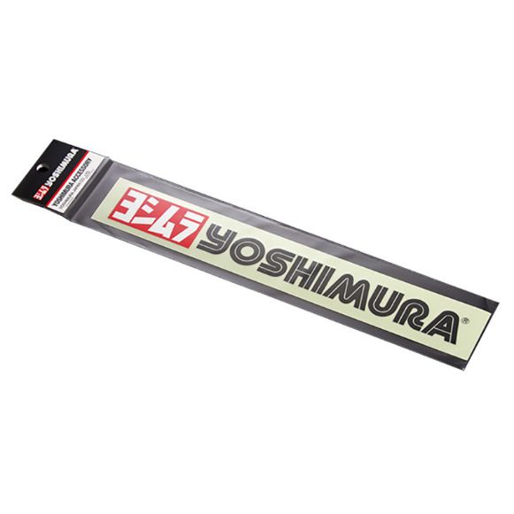 YOSHIMURA SET LOGO ΣΕΤ ΑΥΤΟΚΟΛΛΗΤΑ 160mm BLACK