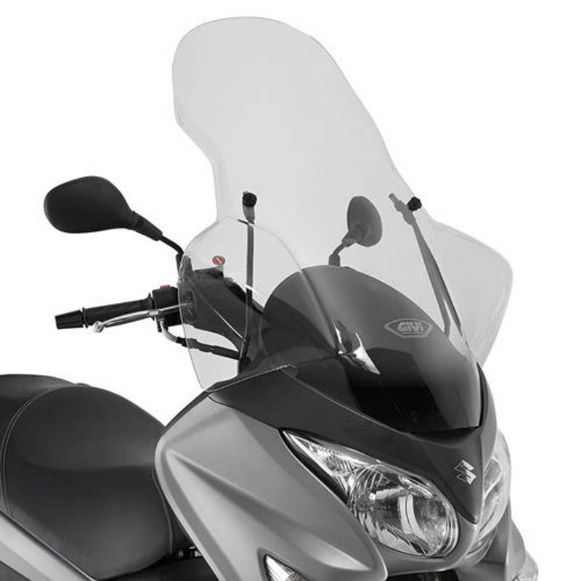 GIVI D3106ST CLEAR WINDSCREEN FOR SUZUKI BURGMAN 125/200 ABS 2014