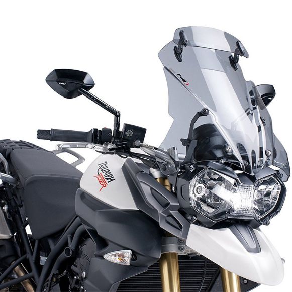 PUIG ΖΕΛΑΤΙΝΕΣ ΦΑΙΡΙΝΓΚ TRIUMPH TIGER 800 XC/XR 2015-2017 SMOKE