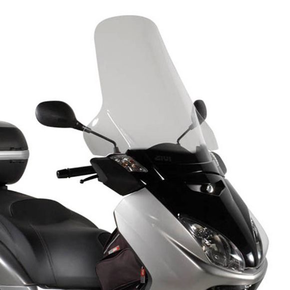 GIVI D438ST ΖΕΛΑΤΙΝΕΣ ΦΑΙΡΙΝΓΚ YAMAHA X-MAX 125/250 2005-2009 CLEAR