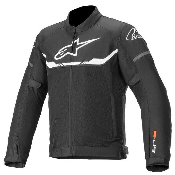 ALPINESTARS T-SP S AIR BLACK/WHITE Καλοκαιρινό Μπουφάν Μηχανής Χανιά Κύπρος