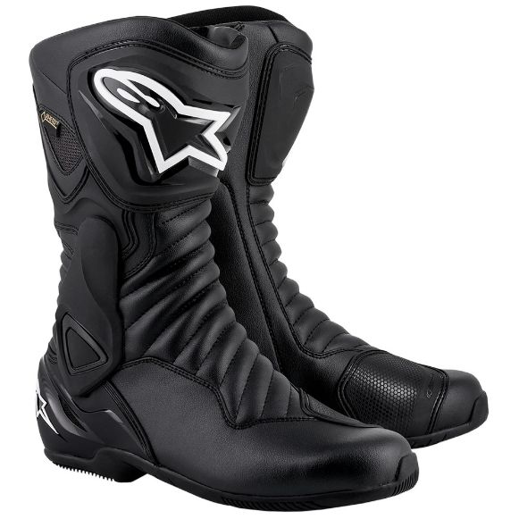 ALPINESTARS SMX-6 V2 GORE-TEX BLACK/BLACK BOOTS STREET GORE-TEX