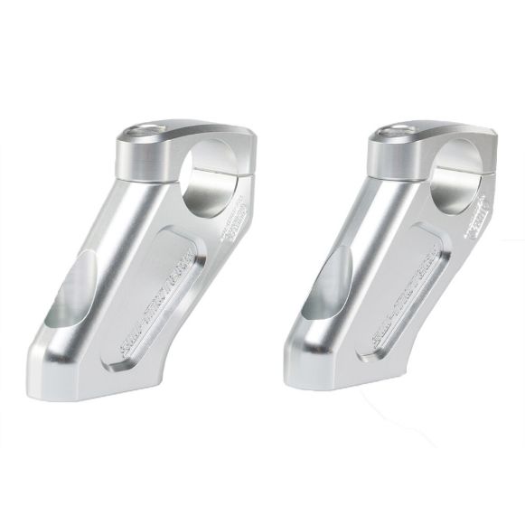 SW-MOTECH SILVER BAR RISERS FOR BMW R1200GS 2008-2012