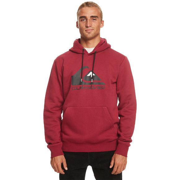 QUIKSILVER BIG LOGO ΦΟΥΤΕΡ ΜΕ ΚΟΥΚΟΥΛΑ TIBETAN RED