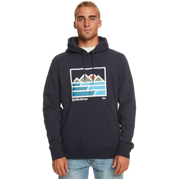 QUIKSILVER LANDSCAPE LINES ΦΟΥΤΕΡ ΜΕ ΚΟΥΚΟΥΛΑ NAVY BLAZER