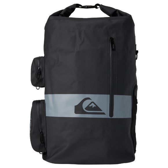 Αδιάβροχες Τσάντες - σακίδια πλάτης QUIKSILVER EVENING SESH 35L SURF-MOTO backpack μαύρο