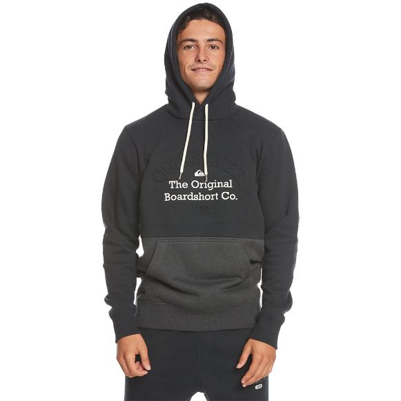 QUIKSILVER EMBOSS ΦΟΥΤΕΡ ΜΕ ΚΟΥΚΟΥΛΑ BLACK