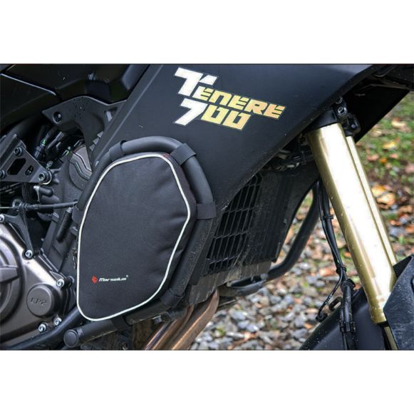 MARSELUS Τσαντάκια για κάγκελα YAMAHA TENERE 700 2019-2022 0010-23 κάγκελα GIVI KAPPA μαύρα