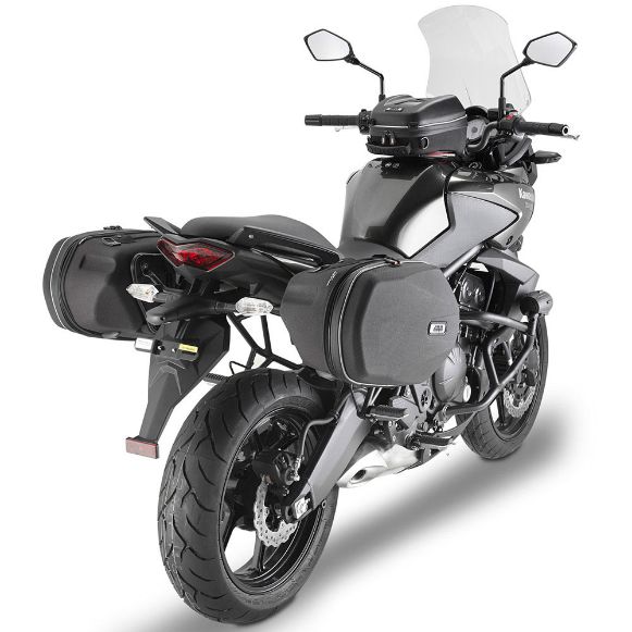 GIVI TE4103 BLACK MATT Βάσεις για πλαϊνές βαλίτσες για KAWASAKI VERSYS 650 2010-2014