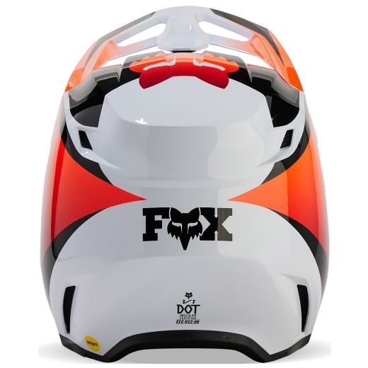 FOX V1 HELMETS MX STREAK WHITE