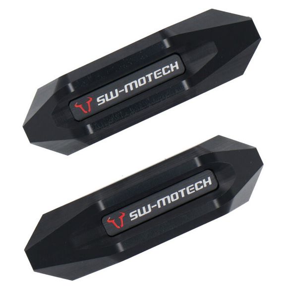 SW-MOTECH BLACK FRAME SLIDER KIT FOR HONDA CB600 F (07-13)