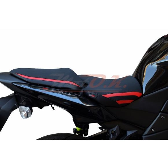 MOTO.K BLACK COMFORT SEAT KAWASAKI Z750/Z1000 2007-2009