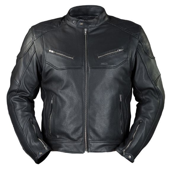 NORDCODE CAFE RACE BLACK JACKET LEATHER