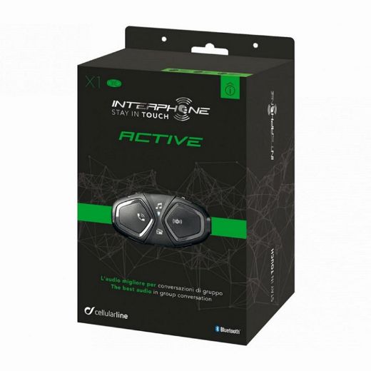 interphone active ενδοεπικοινωνια κρανουσ μηχανής