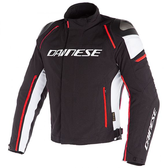 DAINESE RACING 3 D-DRY ΧΕΙΜΕΡΙΝΑ ΜΠΟΥΦΑΝ BLACK/WHITE/FLUO-RED