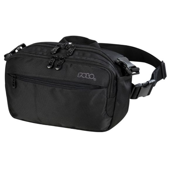 POLO CAMERA BLACK WAIST BAG