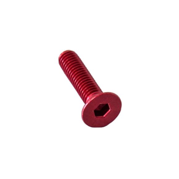 Κόκκινες βίδες Άλλεν PRO-BOLT M6x25mm 1.00 ergal φρεζάτες