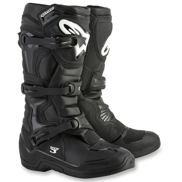 Μπότες ALPINESTARS TECH 3 Black MX, Enduro & Adventure Χανιά