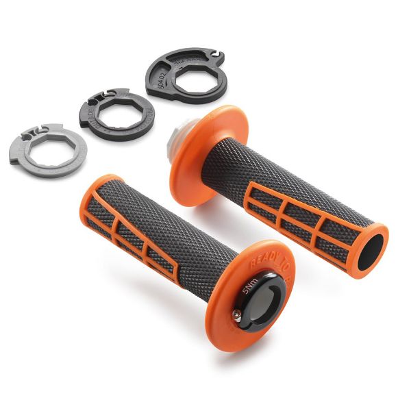 KTM LOCK-ON ΧΕΙΡΟΛΑΒΕΣ ΑΝΟΙΧΤΕΣ SX / EXC / EXC-F / SX-F 2016-2023 BLACK/ORANGE