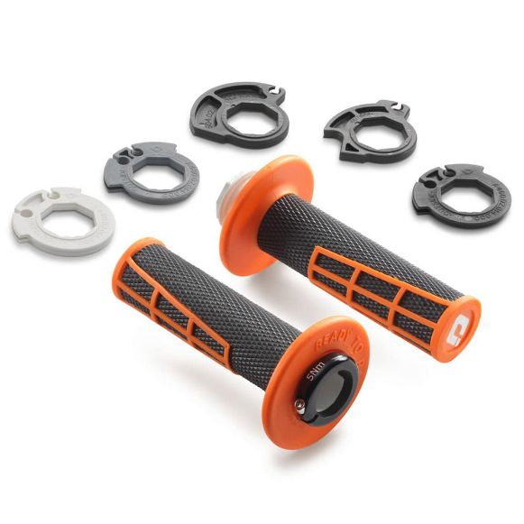 KTM LOCK-ON ΧΕΙΡΟΛΑΒΕΣ ΚΛΕΙΣΤΕΣ SX / EXC / EXC-F / SX-F 2023-2024 BLACK/ORANGE