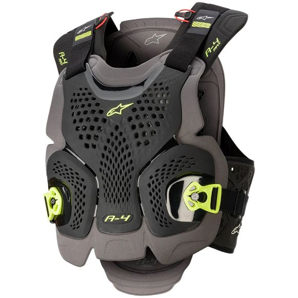 ALPINESTARS A-4 MAX ΘΩΡΑΚΕΣ MX ENDURO BLACK / YELLOW