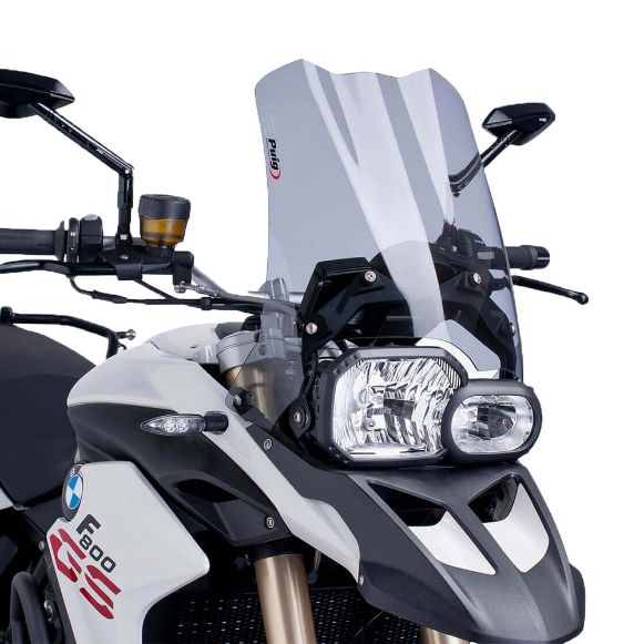 PUIG ΖΕΛΑΤΙΝΕΣ ΦΑΙΡΙΝΓΚ BMW F800GS 2008-2017 LIGHT FUME