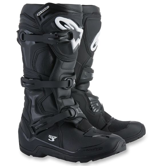 ALPINESTARS TECH 3 ENDURO ΜΠΟΤΕΣ MX BLACK