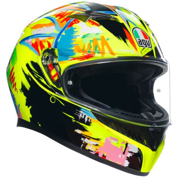 AGV K3 MPLK FULL-FACE ΚΡΑΝΗ ROSSI WINTER TEST 2019