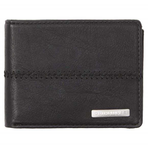 QUIKSILVER STICHY TRI-FOLD BLACK