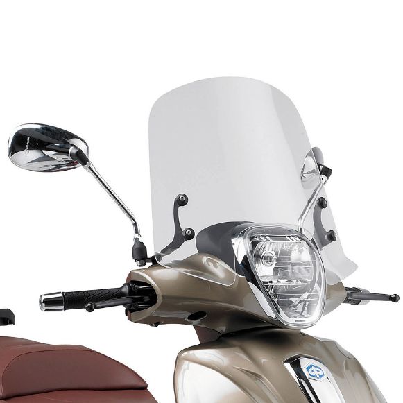 GIVI 357A Ζελατίνα Piaggio Beverly 125IE-300IE 2010-2020 διάφανη Χανιά