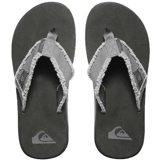 Quiksiver Monkey Abyss men flip flops Grey/Black/Brown