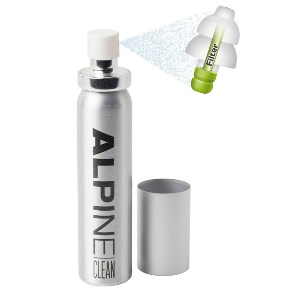 ALPINE EAR PLUGS ALPINE CLEAN SILVER 25ml EAR PLUGS CLEANER