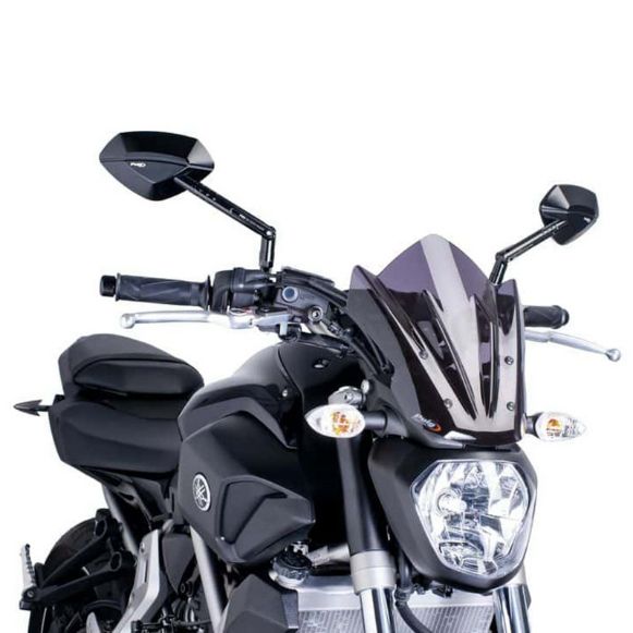 Puig ζελατίνες Yamaha MT-07 (2014 - 2017) σκούρο φιμέ χανιά