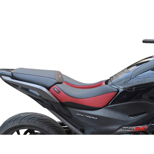 MOTO.K COMFORT SEAT BLACK/RED HONDA NC700 Chania