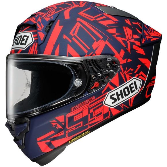 SHOEI X-SPR PRO FULL-FACE ΚΡΑΝΗ MARQUEZ DAZZLE TC-10