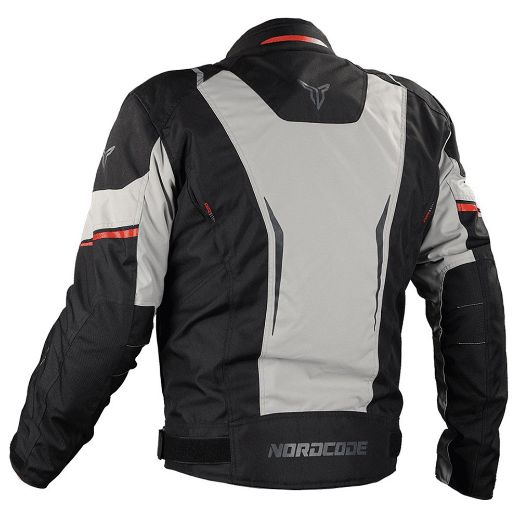 Nordcode Pantera 4 seasons motorcycle jacket black grey