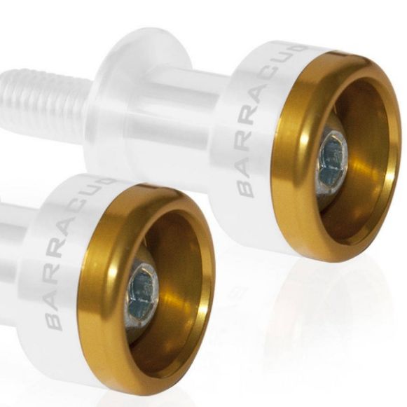 BOBBINS CAPS BARRACUDA SWINGARM SPOOLS INSERTS GOLD