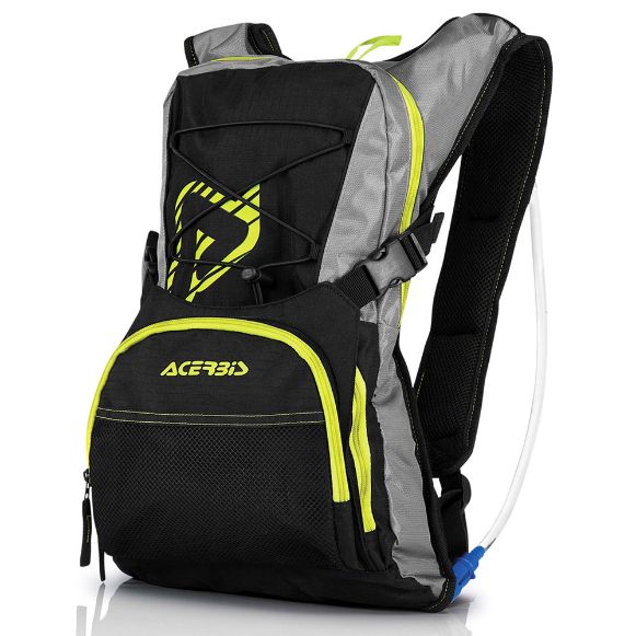 ACERBIS Η2Ο DRINK BACKPACK BLACK/YELLOW 10L BACKPACK