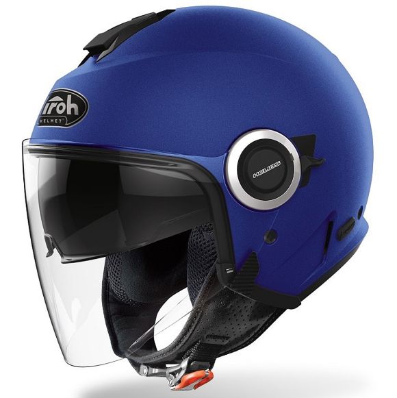 HELMET JET AIROH HELIOS BLUE MATT κρανοι προσφορες stock